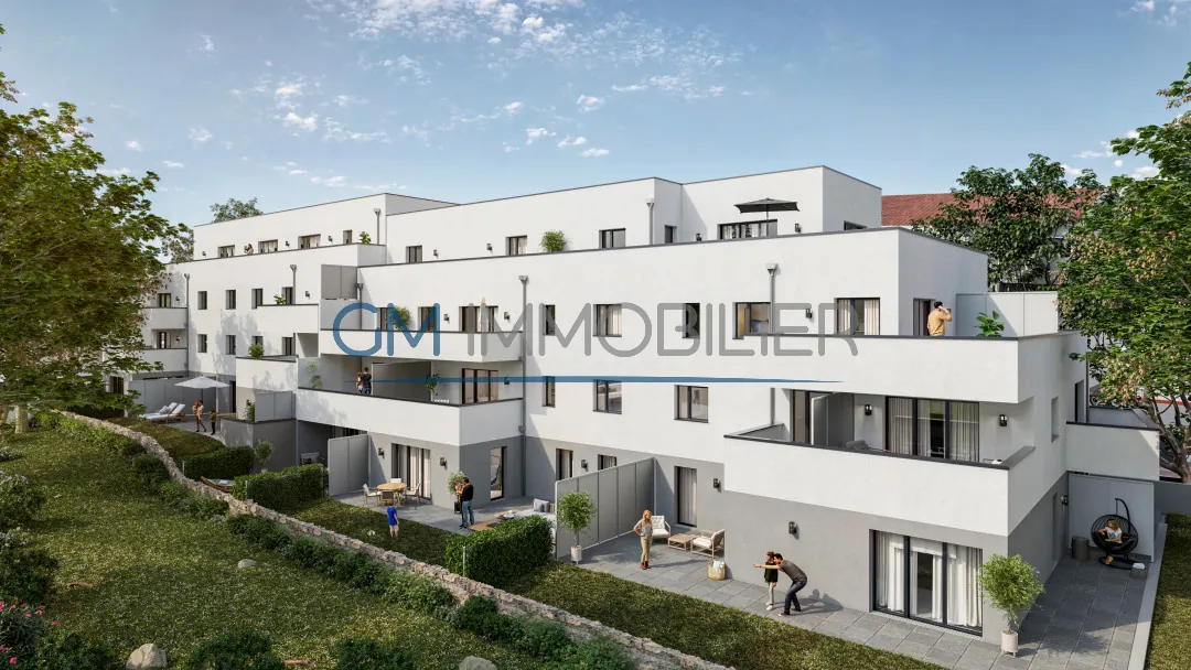 Appartement T3 à vendre à La Talaudière - 65 m² avec jardin et terrasse 