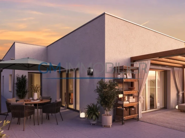 Appartement T3 à vendre à La Talaudière - 65 m² avec jardin et terrasse 