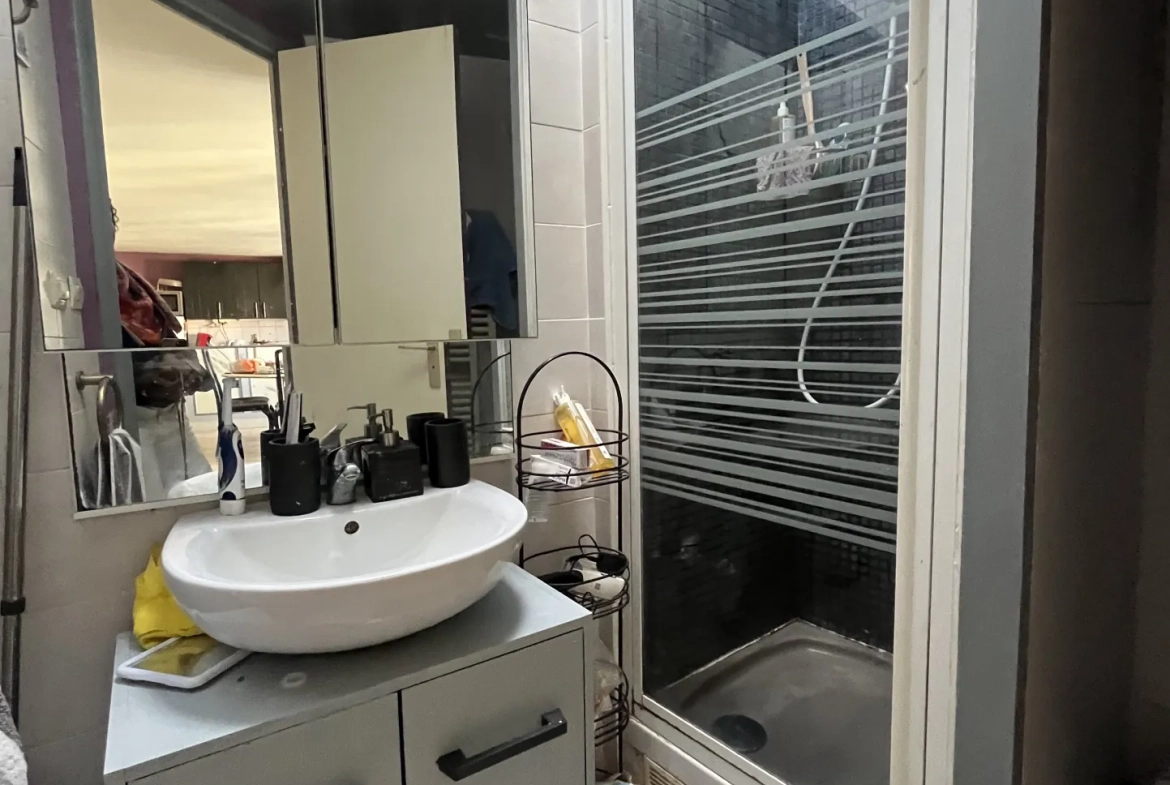 Appartement duplex T2 à Saint Germain avec vue sur les toits, secteur calme 