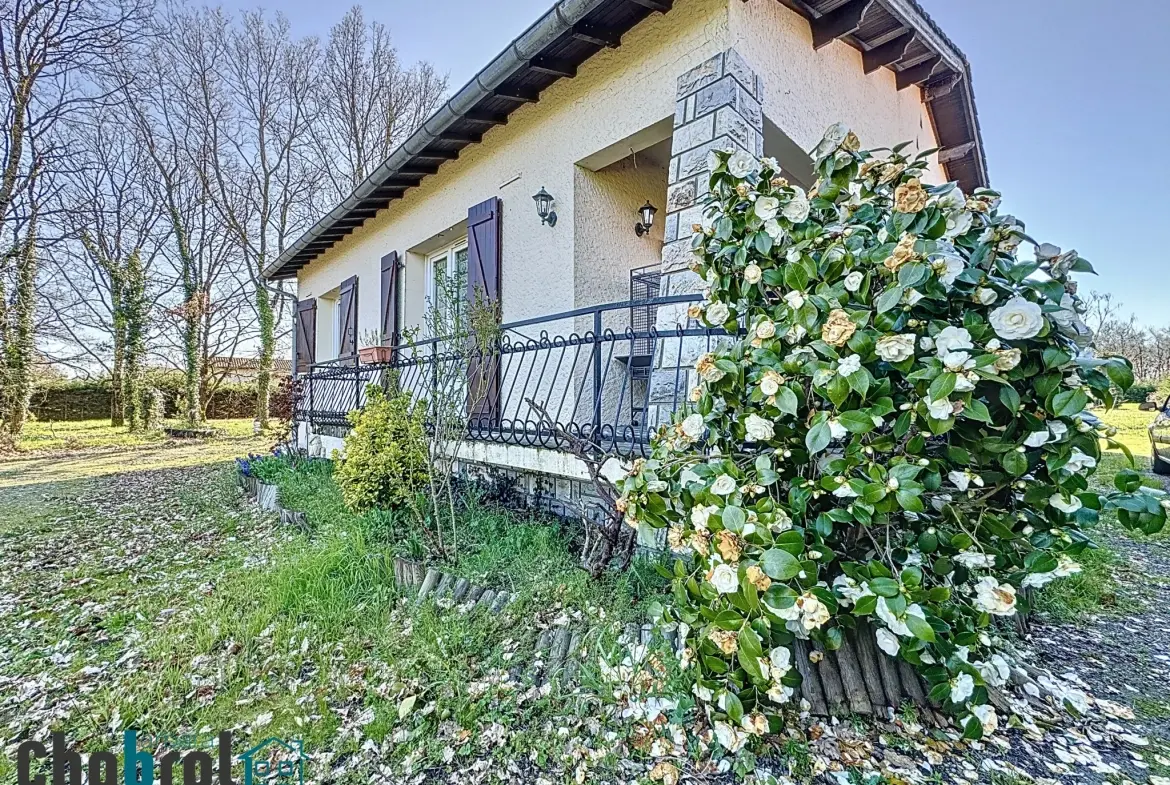 Maison de 102 m² avec grand terrain constructible à La Ville Dieu Du Temple 