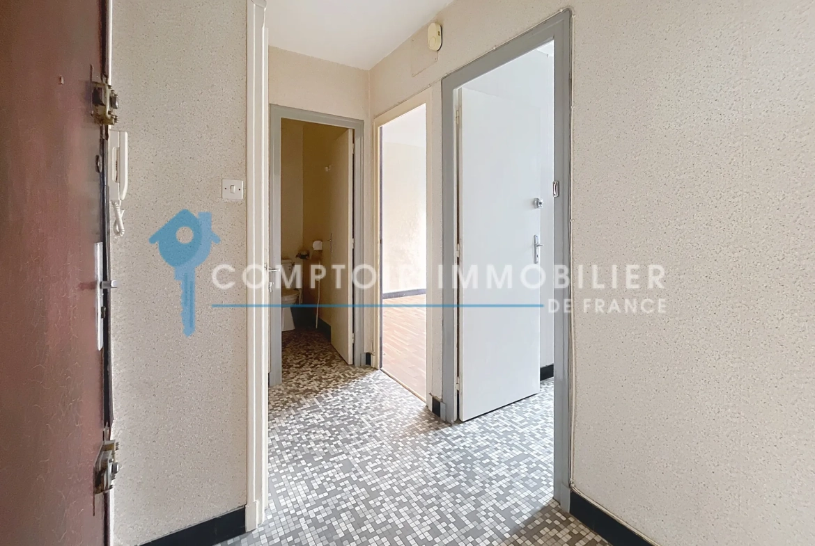A vendre appartement T2 de 41m² à Saint-Martin-Le-Vinoux, proche Grenoble 