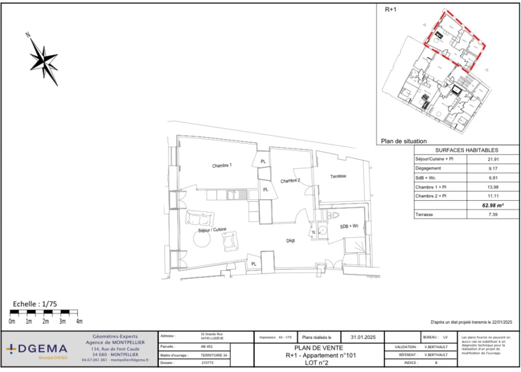 Appartements rénovés avec terrasse à Lodève – Livraison 2026, centre-ville