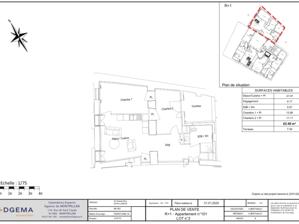 Appartements rénovés avec terrasse à Lodève – Livraison 2026, centre-ville