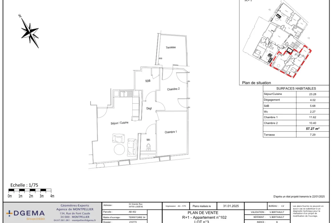 Appartements rénovés avec terrasse à Lodève – Livraison 2026, centre-ville 