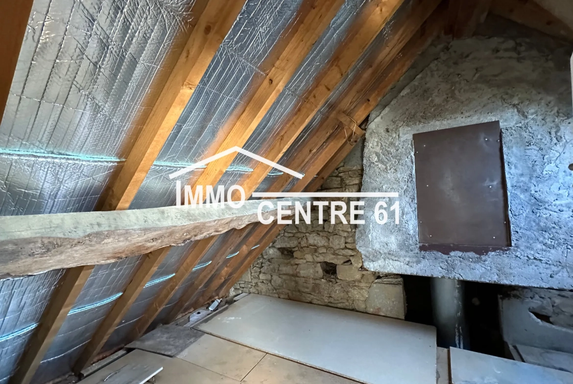 Achat maison de ville avec terrasse et jardin à Couterne 61410 