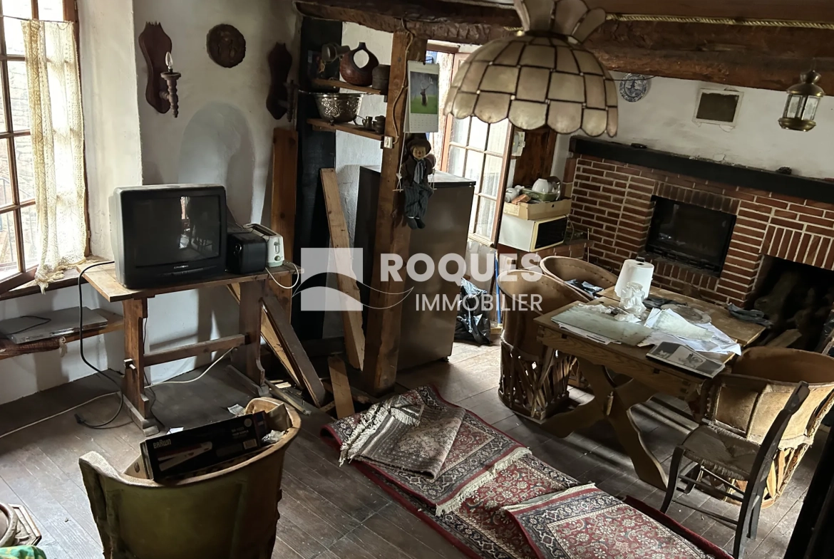 Maison de village à vendre près du Lac du Salagou - Le Puech, 80 m² avec terrasse 