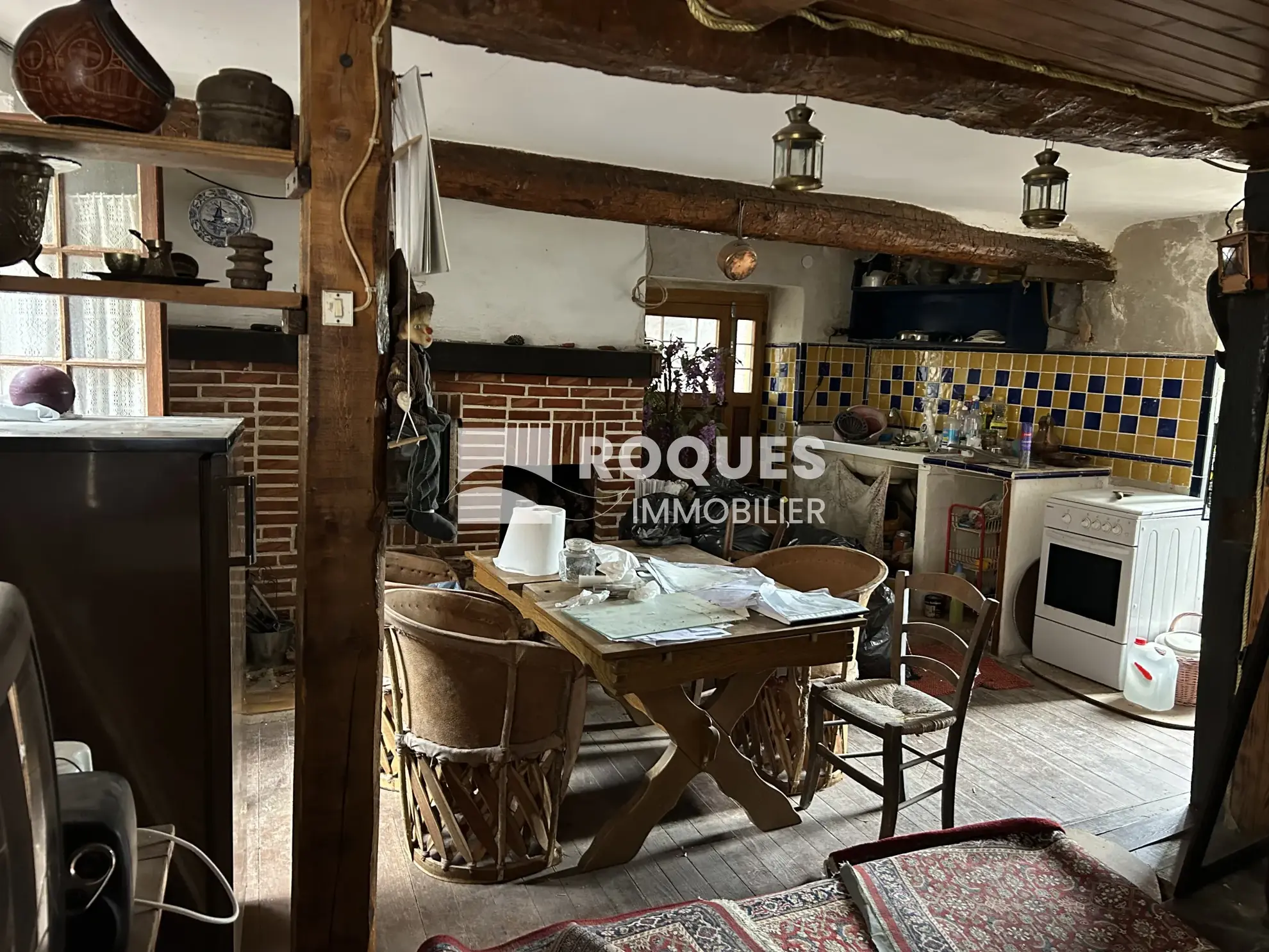 Maison de village à vendre près du Lac du Salagou - Le Puech, 80 m² avec terrasse 