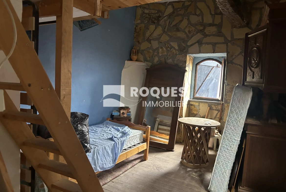Maison de village à vendre près du Lac du Salagou - Le Puech, 80 m² avec terrasse 