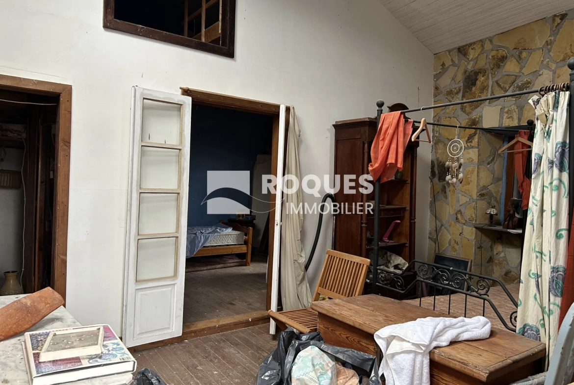 Maison de village à vendre près du Lac du Salagou - Le Puech, 80 m² avec terrasse 