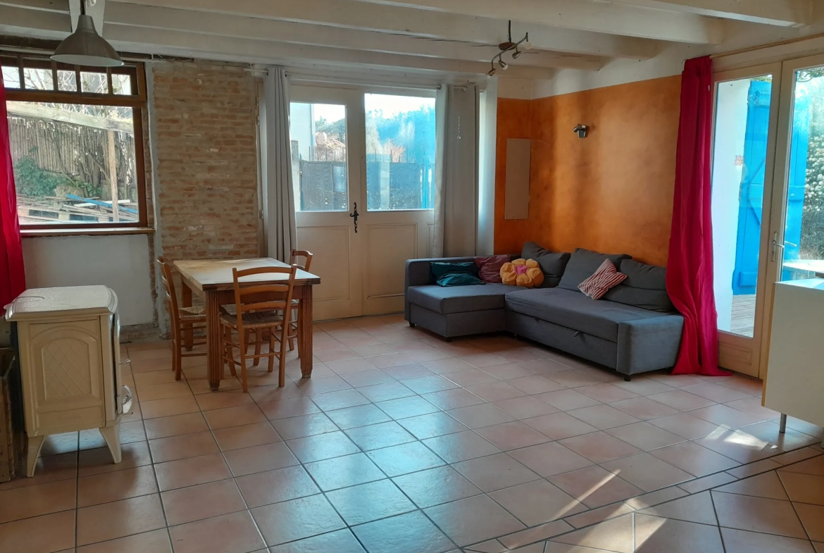 Maison de caractère à Moissac avec studio et grand jardin 
