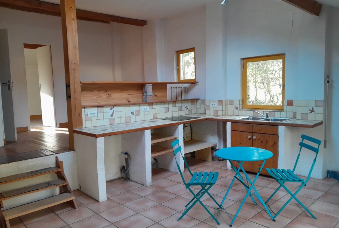 Maison de caractère à Moissac avec studio et grand jardin 