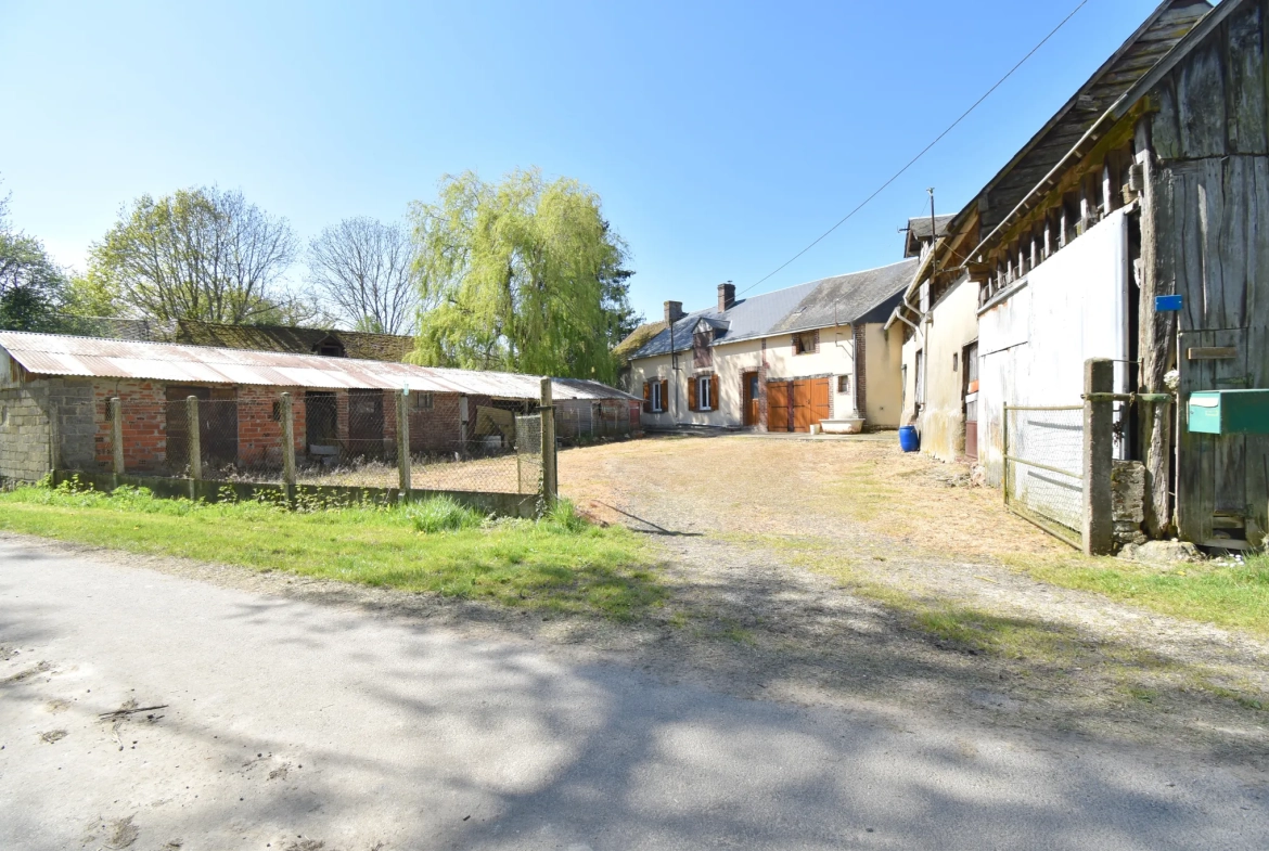 Ferme ancienne à réhabiliter avec dépendances près de Brou et Arrou 