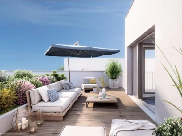 Appartement 2 pièces à Ivry-sur-Seine avec balcon et parking