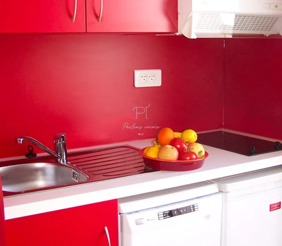 Appartement T1 à vendre de 23,33 m² en résidence de tourisme à La Grande Motte 