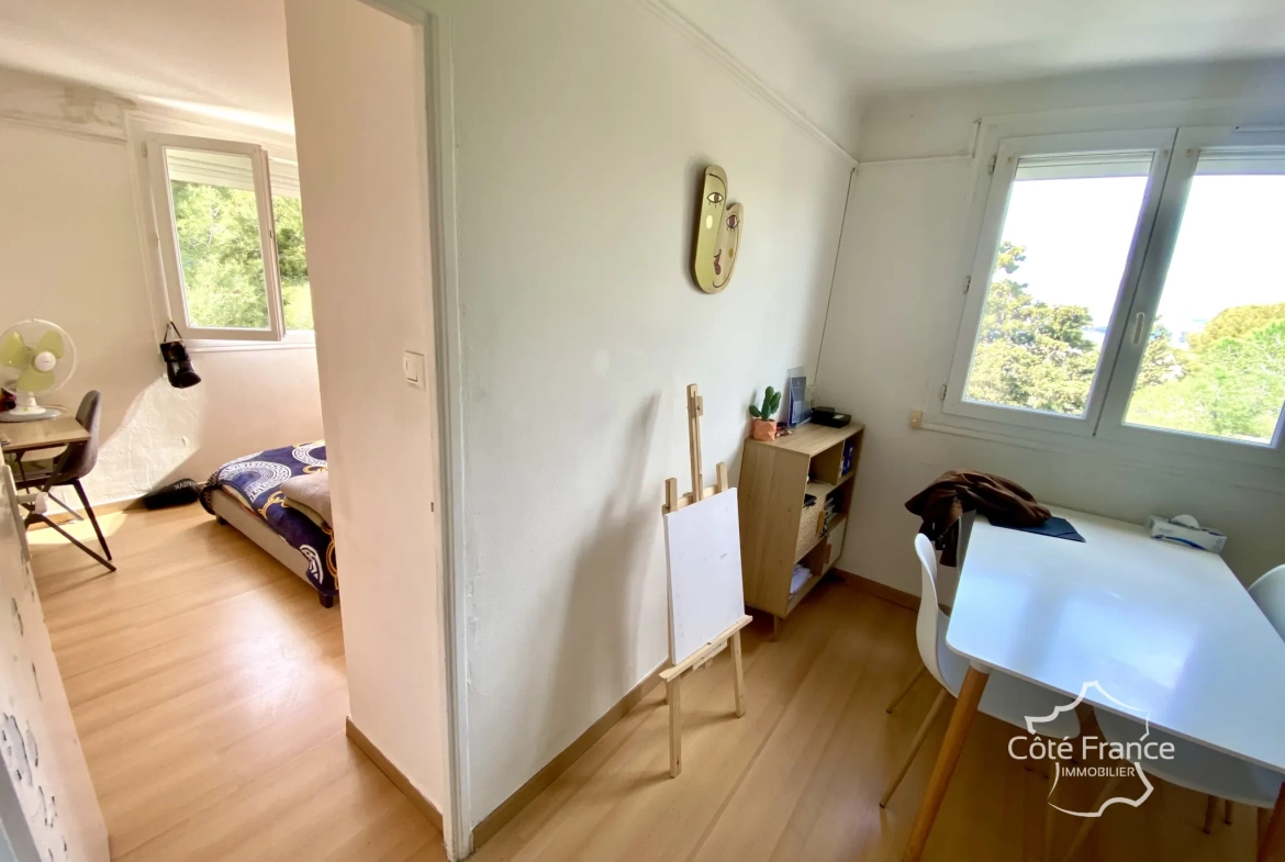 Appartement 53 m² avec Vue sur l'Étang de Thau à Sète - 2 Chambres 