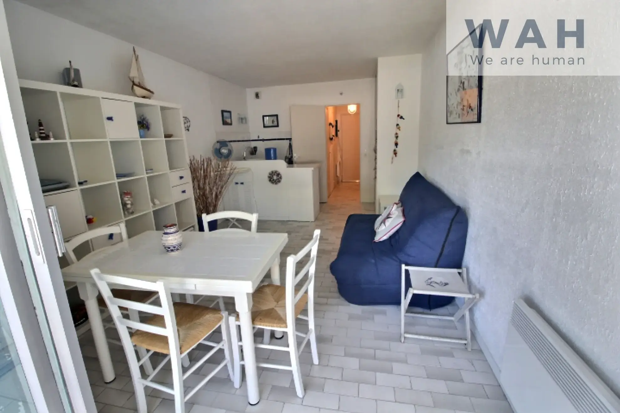 Studio meublé de 29 m² avec terrasse à Port Camargue secteur plages sud 
