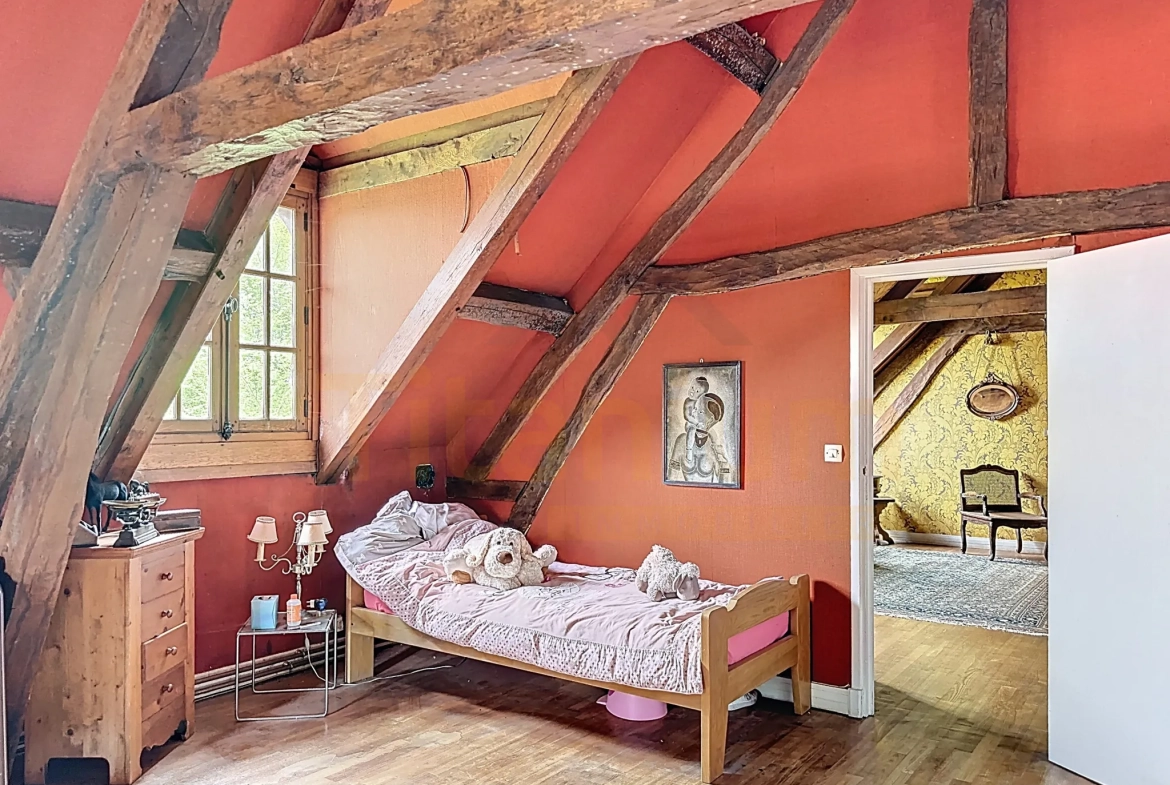 Maison de charme à rénover avec grand jardin près de Beauvais 