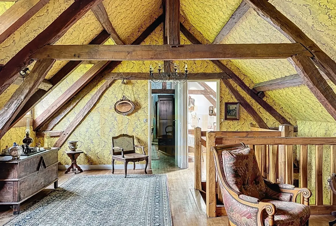 Maison de charme à rénover avec grand jardin près de Beauvais 
