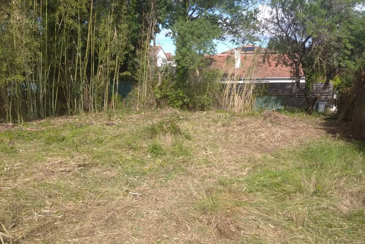 Terrain constructible de 455 m² à Grabels avec permis accepté près de Montpellier 