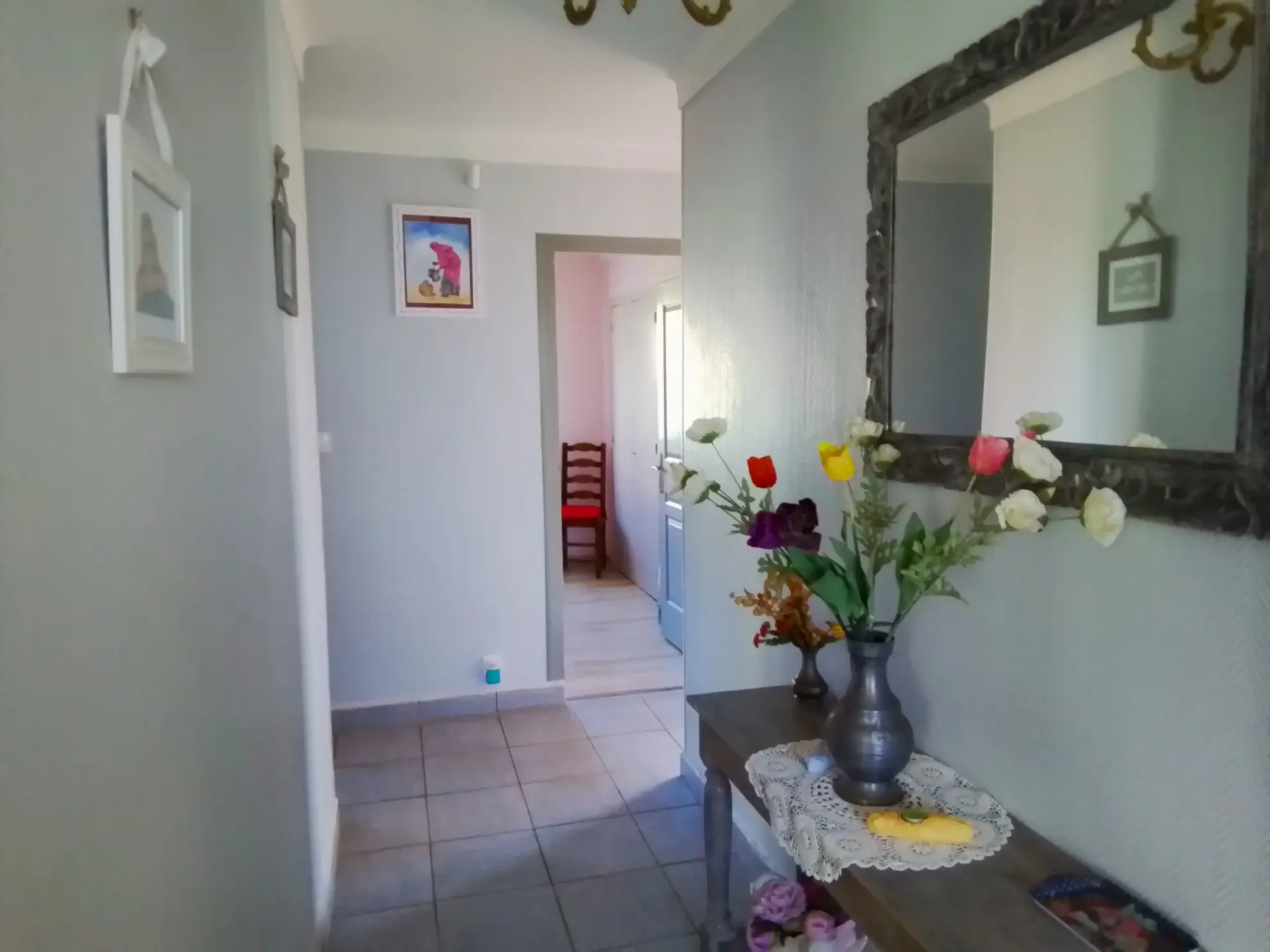 Belle villa ardéchoise de 90 m² avec jardin fleuri et vue exceptionnelle près de Largentière 