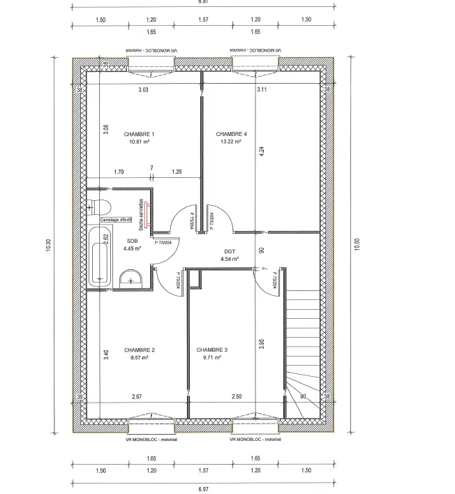 Terrain constructible de 393 m² à Triel-sur-Seine avec permis de construire validé 