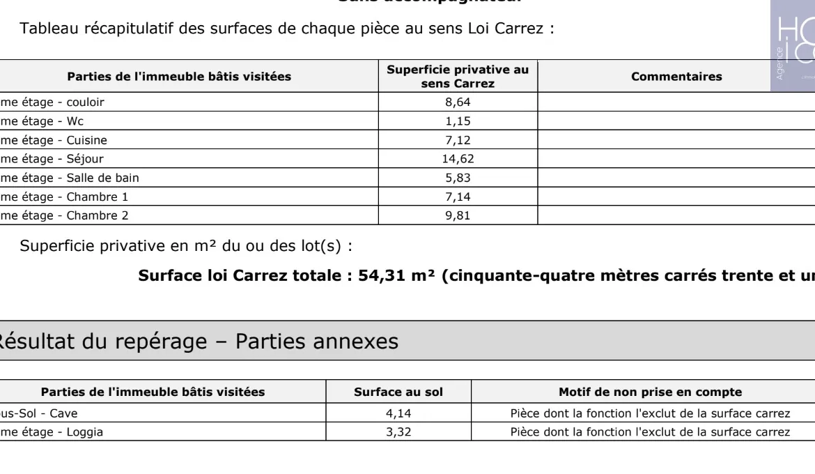 Appartement T3 de 54,31 m² avec vue dégagée sur la Saône à Lyon 4ème 