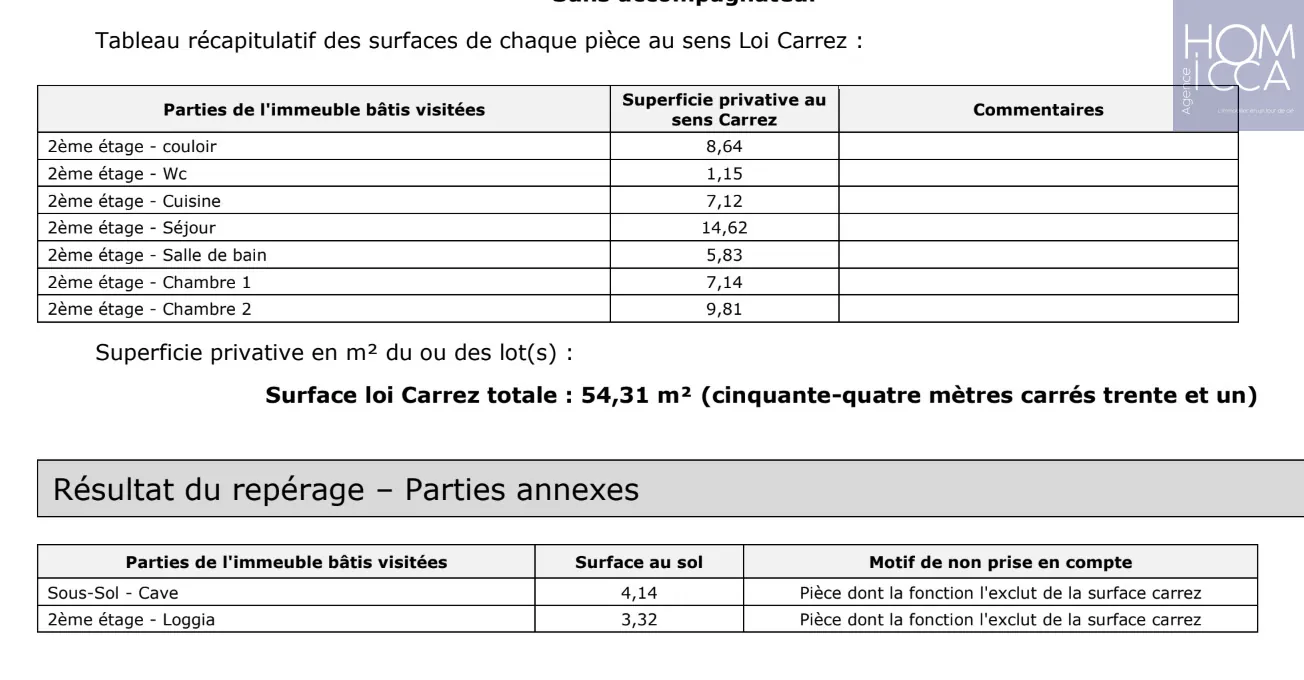 Appartement T3 de 54,31 m² avec vue dégagée sur la Saône à Lyon 4ème 