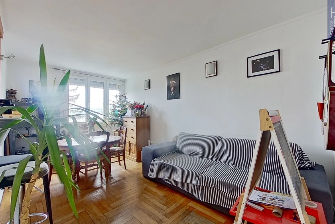 Appartement T3 de 54,31 m² avec vue dégagée sur la Saône à Lyon 4ème 