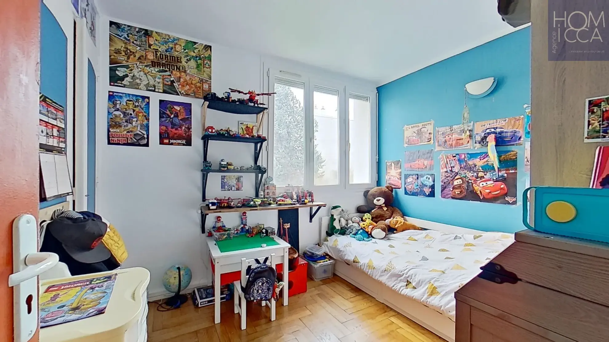 Appartement T3 de 54,31 m² avec vue dégagée sur la Saône à Lyon 4ème 