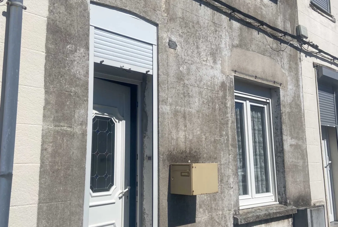Maison à vendre à Marpent avec jardin, garage et 3 chambres 