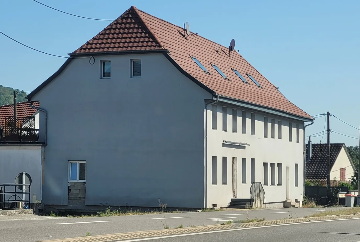 Appartement T2 rénové avec terrasse et parking à Gunsbach près de Munster 