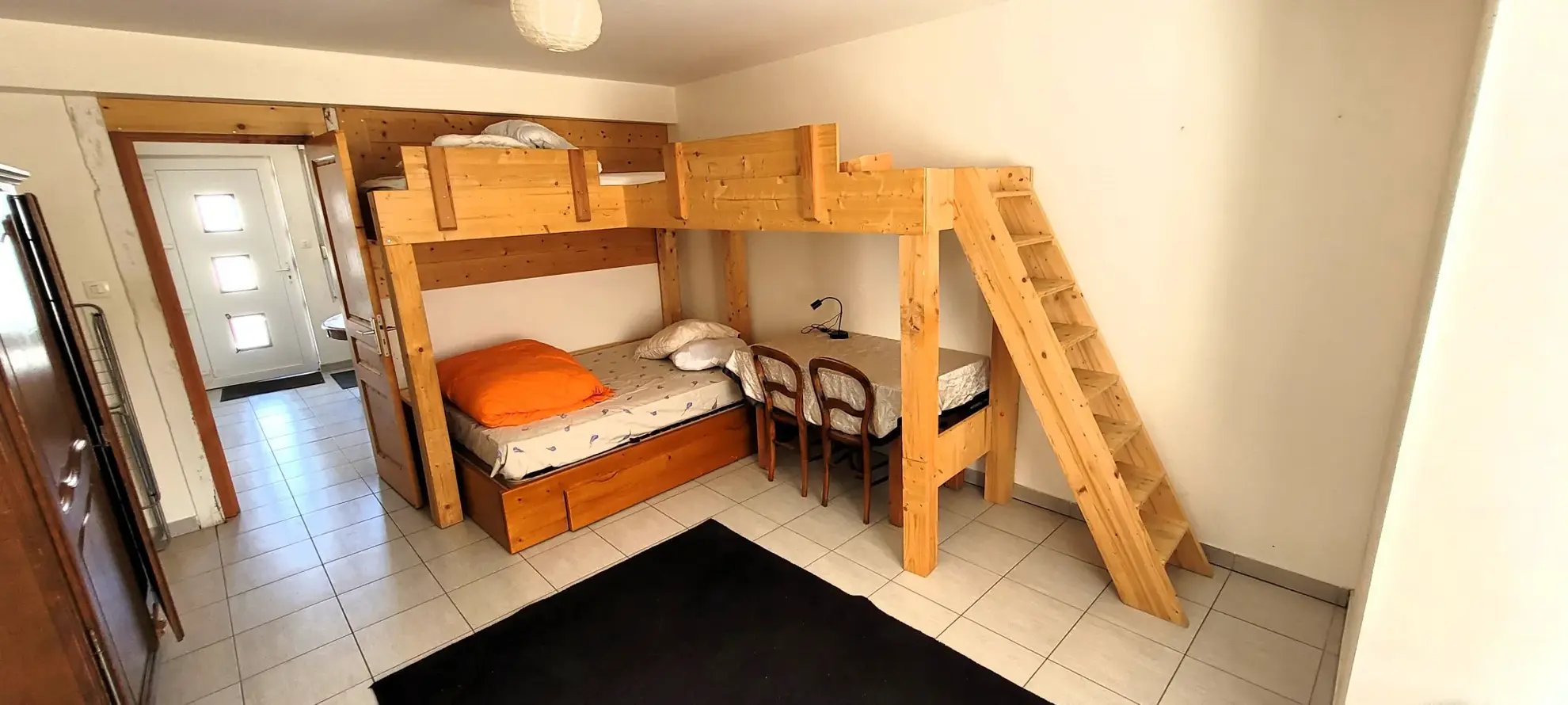 Appartement T2 rénové avec terrasse et parking à Gunsbach près de Munster 
