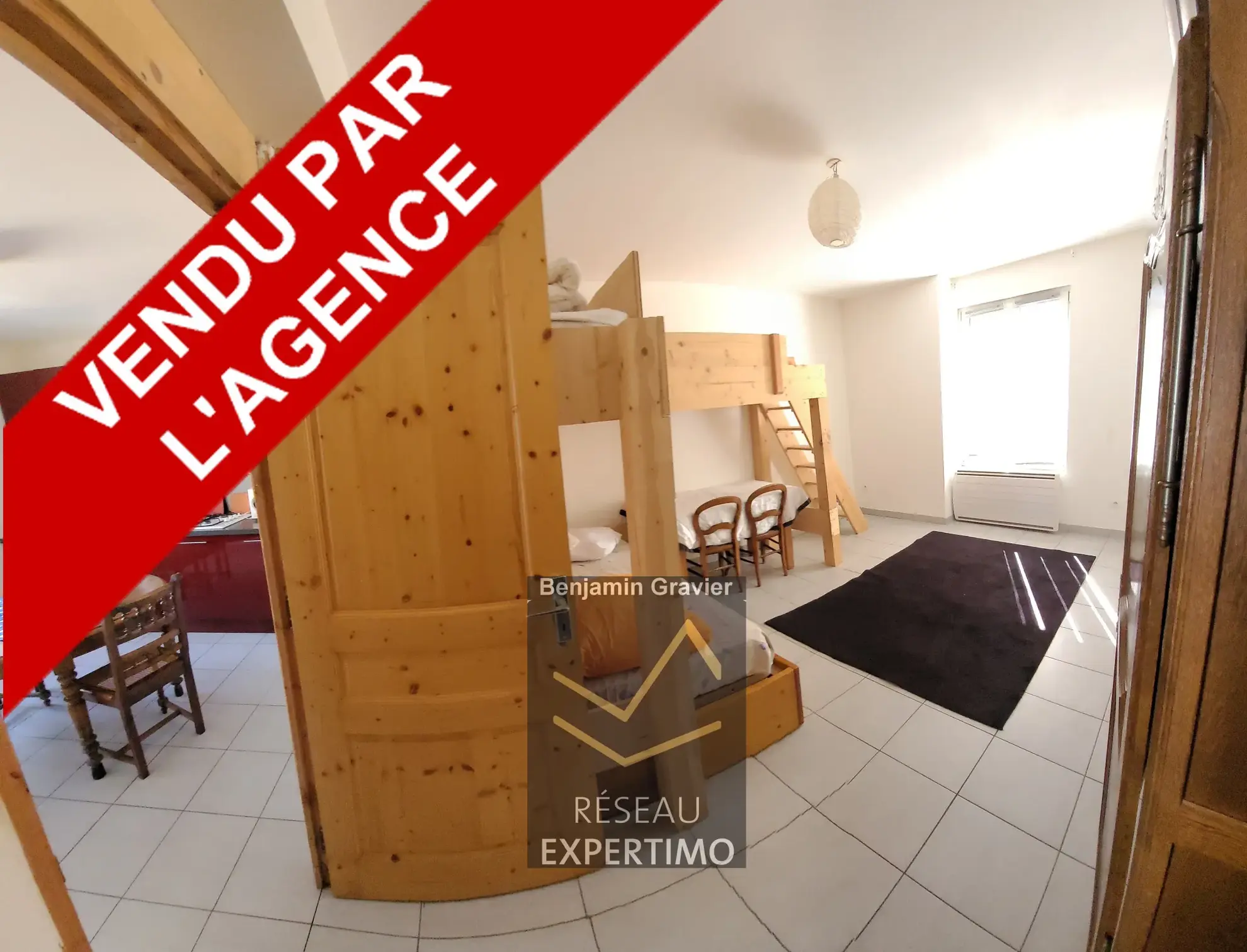 Appartement T2 rénové avec terrasse et parking à Gunsbach près de Munster 