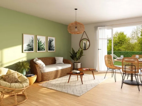 Appartement T3 à Avrille(49240) avec parking, livraison en 2027
