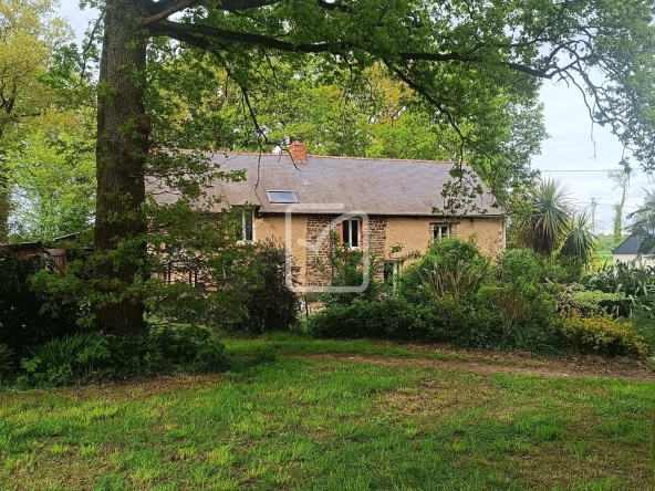 Longère rénovée de 165 m2 avec grand terrain à Mauron en campagne 