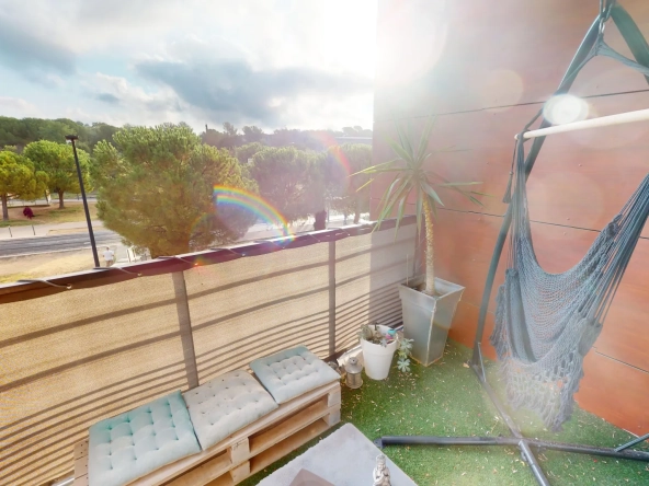 Appartement T3 avec terrasse et garage à Montpellier dans résidence récente