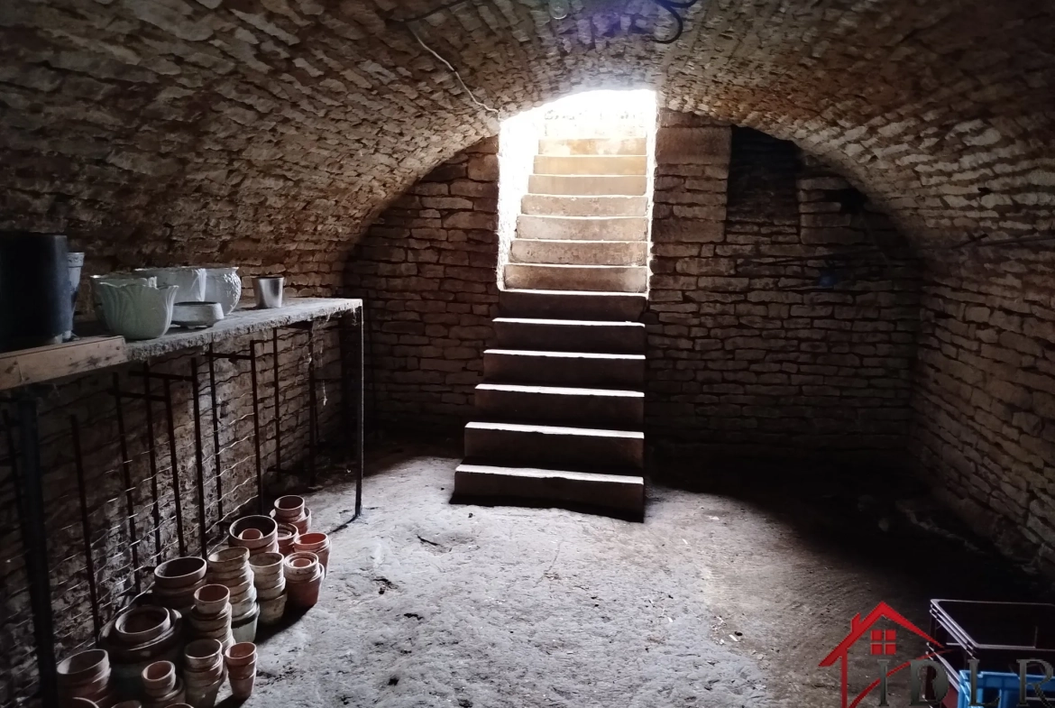 Maison en pierre à Bourdons-sur-Rognon (52700) avec garage et terrain 