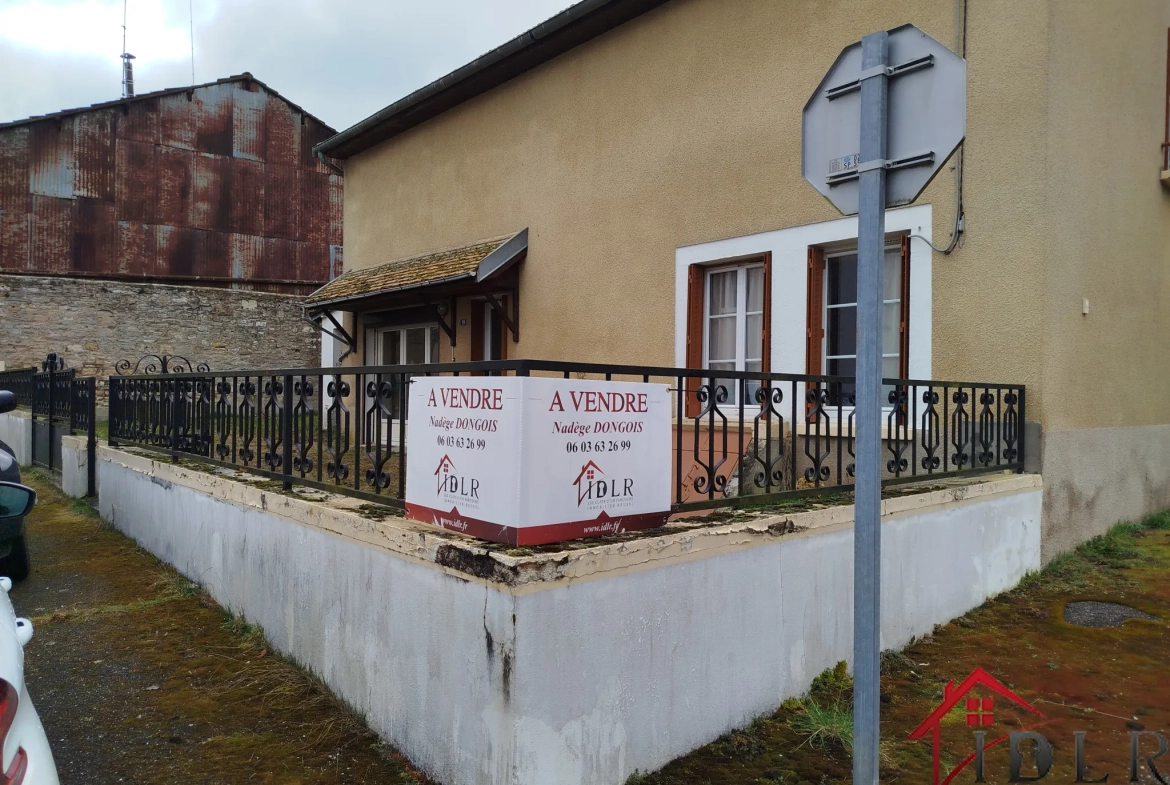 Maison en pierre à Bourdons-sur-Rognon (52700) avec garage et terrain 