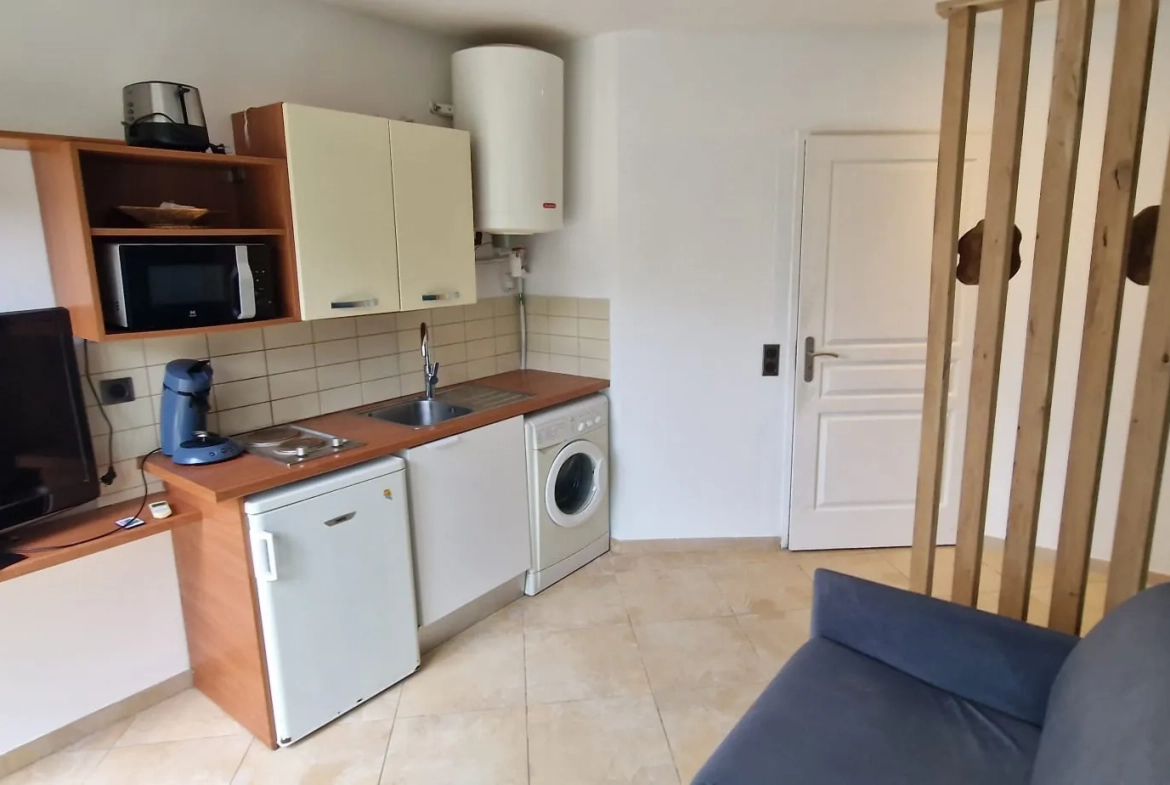 Achat d'un studio avec terrasse et parking privé sur la plage du Rouet à Carry le Rouet 