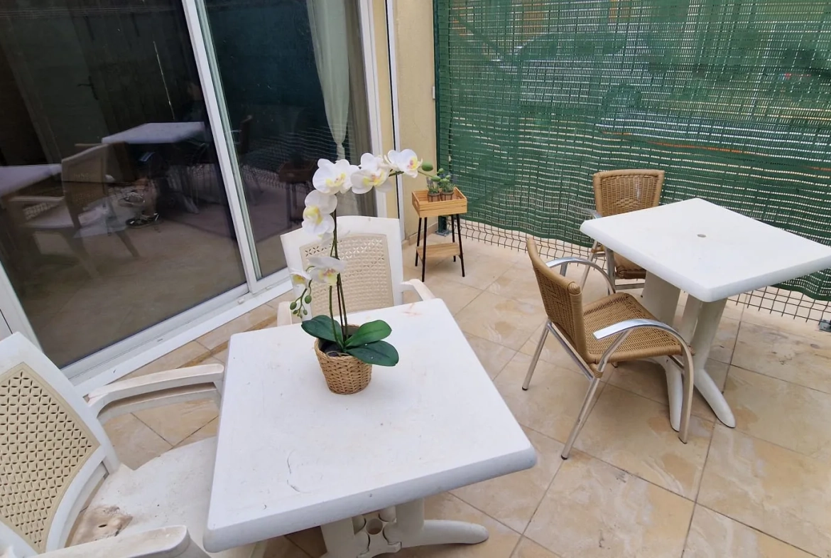 Achat d'un studio avec terrasse et parking privé sur la plage du Rouet à Carry le Rouet 