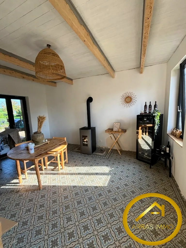 Fermette de 210 m² à Ficheux avec jardin et dépendances, fort potentiel 