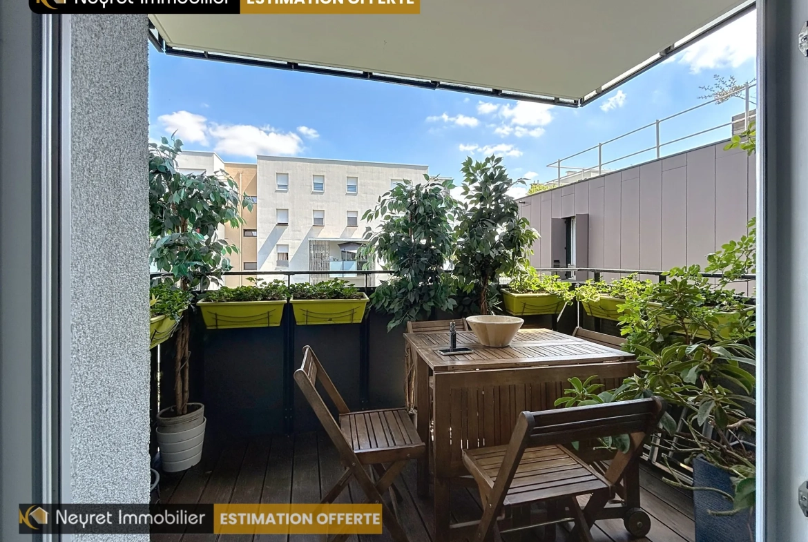 Appartement T3 à Saint-Fons avec parking et balcon, disponibilité novembre 2025 