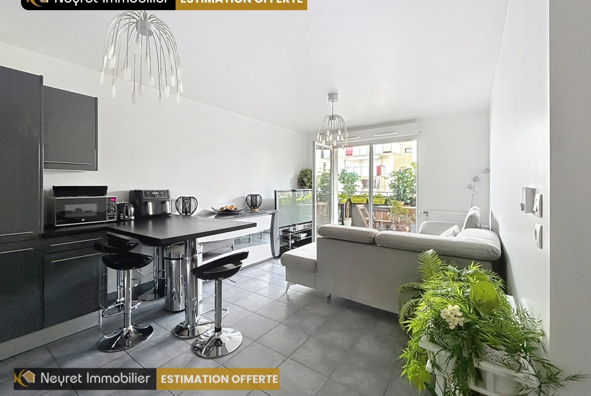 Appartement T3 à Saint-Fons avec parking et balcon, disponibilité novembre 2025 