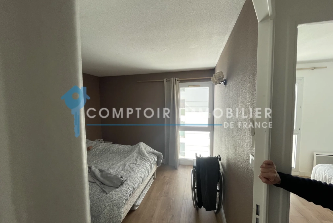 Charmant appartement T3 à Sète proche gare et centre-ville avec ascenseur 