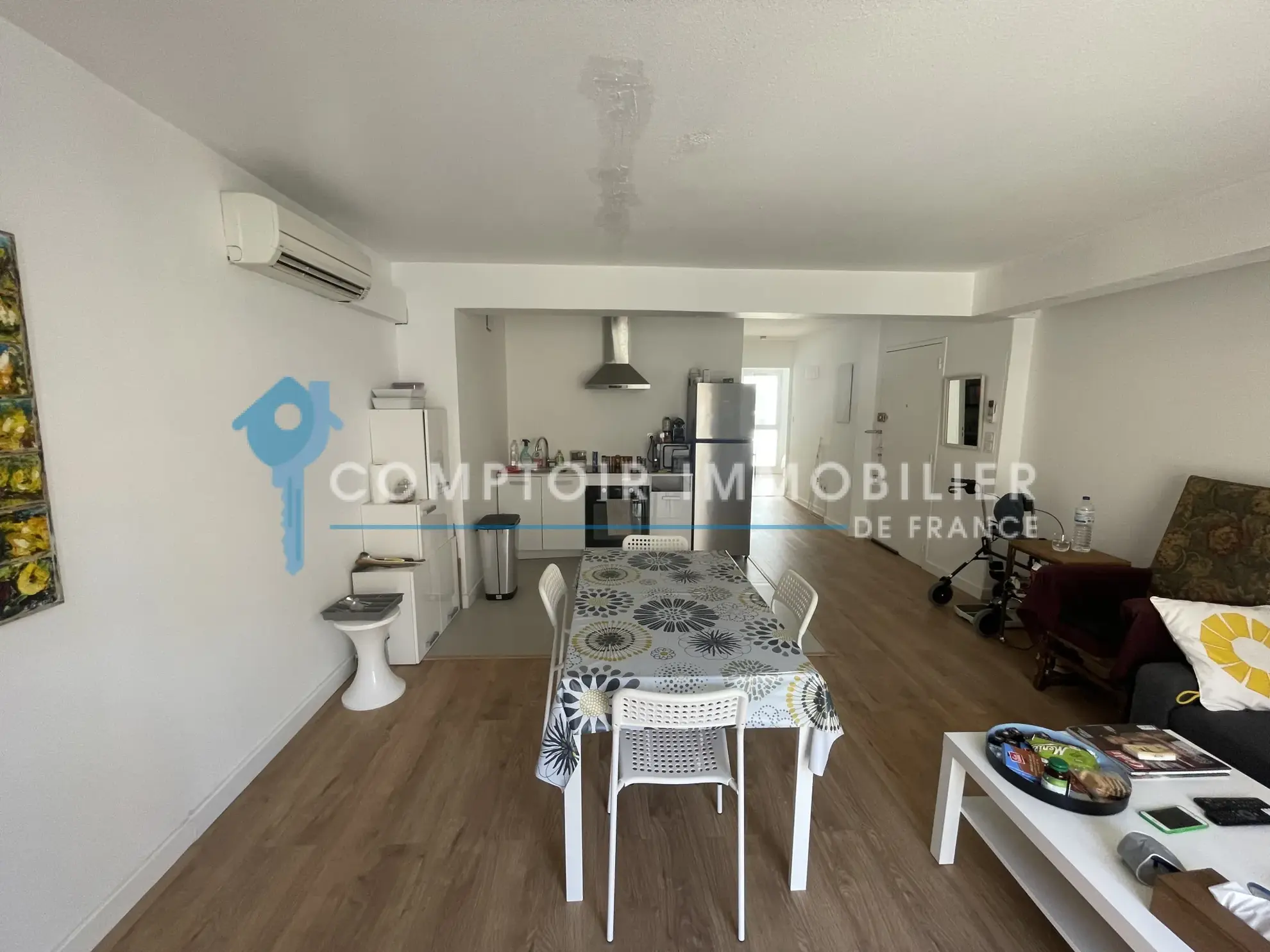 Charmant appartement T3 à Sète proche gare et centre-ville avec ascenseur 