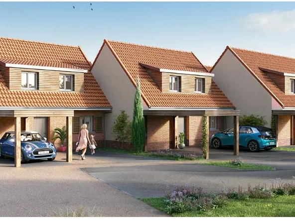 Maison neuve à Halluin avec jardin, terrasse et 3 chambres - livraison octobre 2024