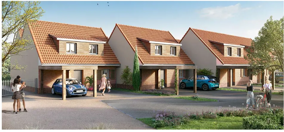 Maison neuve à Halluin avec jardin, terrasse et 3 chambres - livraison octobre 2024 