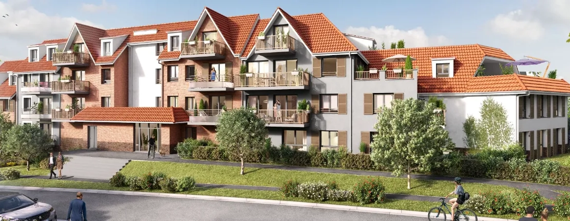 Maison neuve à Halluin avec jardin, terrasse et 3 chambres - livraison octobre 2024 