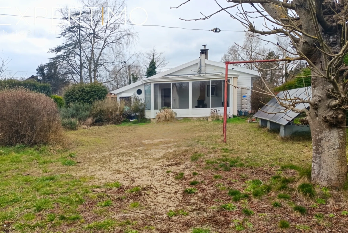 Maison à vendre à Quend - Charmante maison avec jardin, véranda et dépendance 