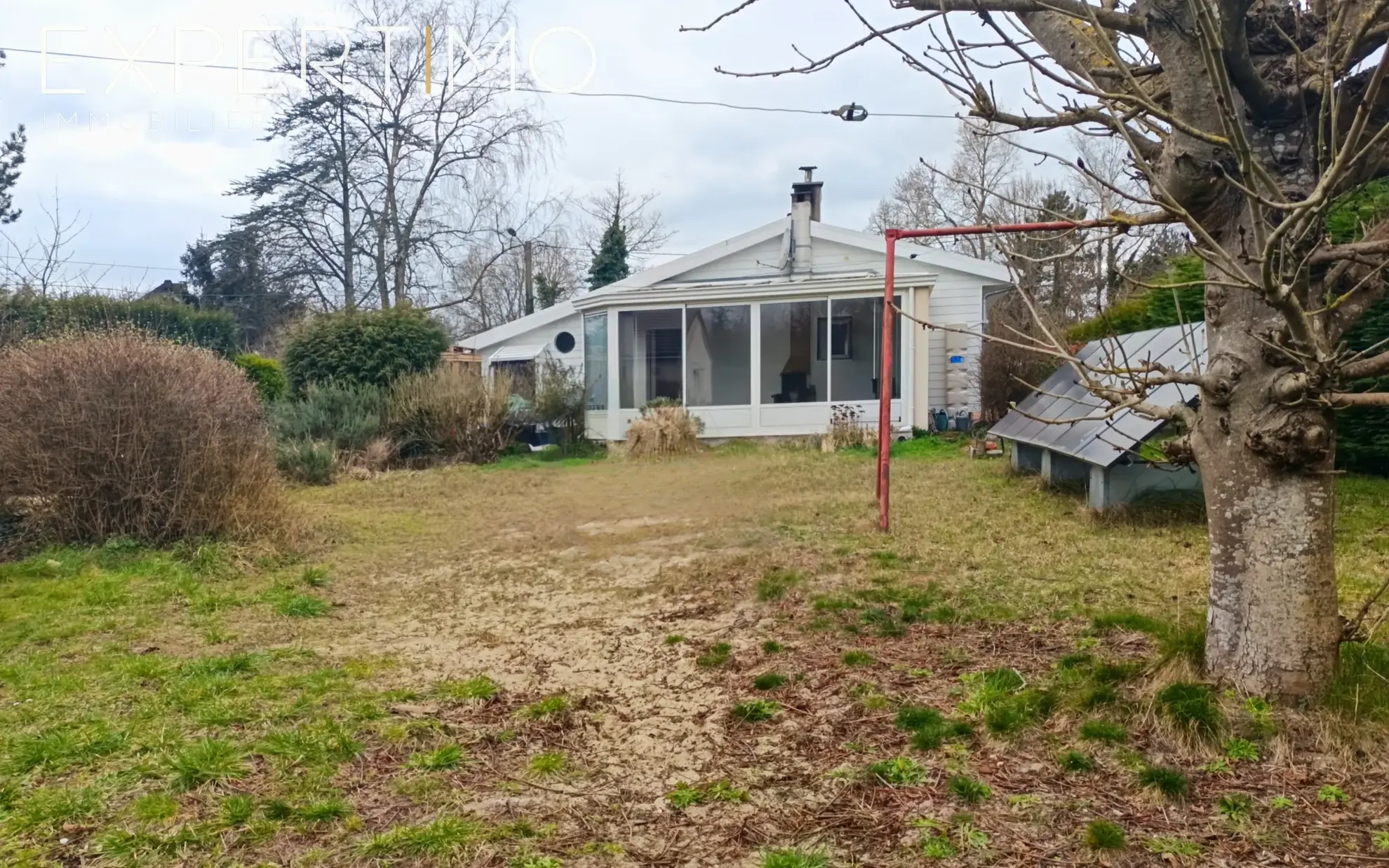 Maison à vendre à Quend - Charmante maison avec jardin, véranda et dépendance 